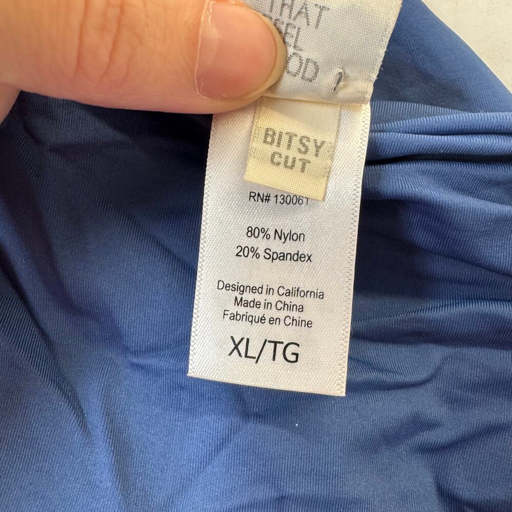 L*Space Nancy Lee Bitsy Bottoms in Blue Pink NWOT Size XL - Picture 5 of 6